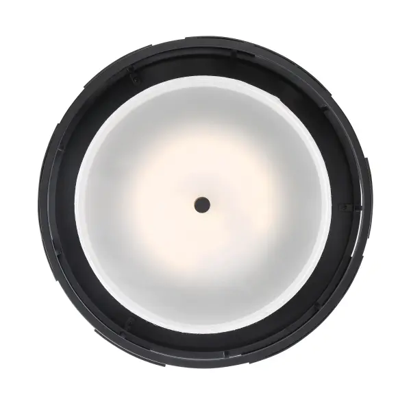 Lansing 3-Light Flush Mount with White Fabric Shade - Image 5