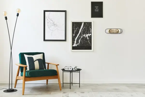 Chassis 2-Light Vanity in Copper Brushed Brass with Matte Black - Image 10