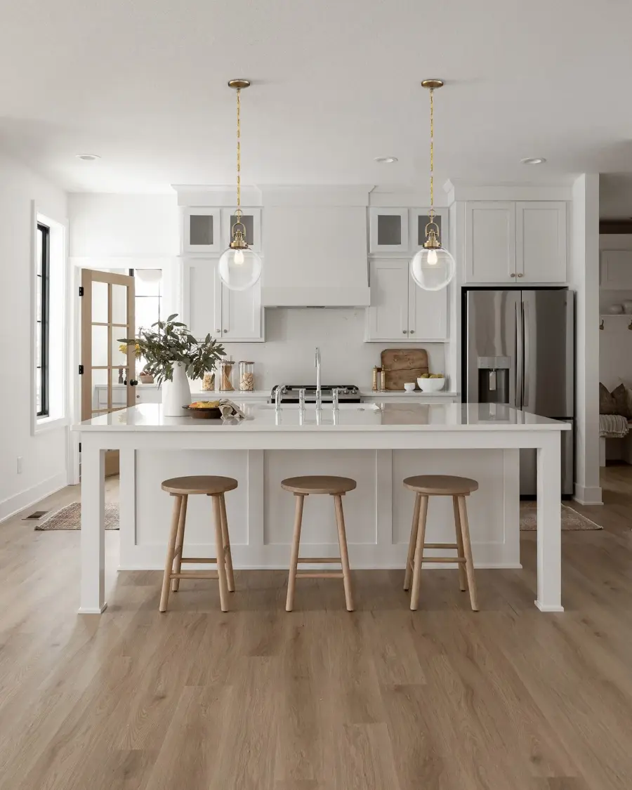 Skyloft Burnished Brass Pendant with Clear Glass Globe - Image 6