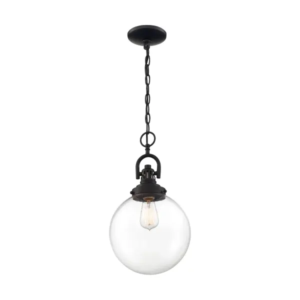 Skyloft Single Light Pendant with Clear Glass - Image 1