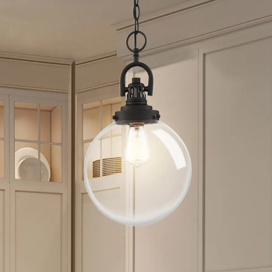 Skyloft Single Light Pendant with Clear Glass - Image 11