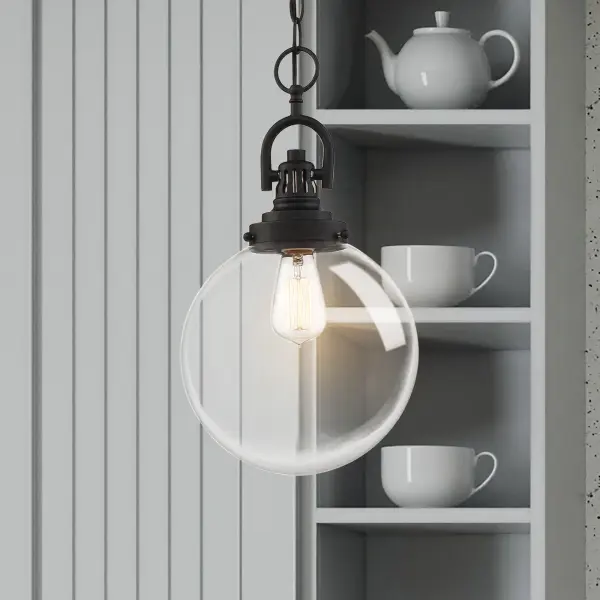 Skyloft Single Light Pendant with Clear Glass - Image 9
