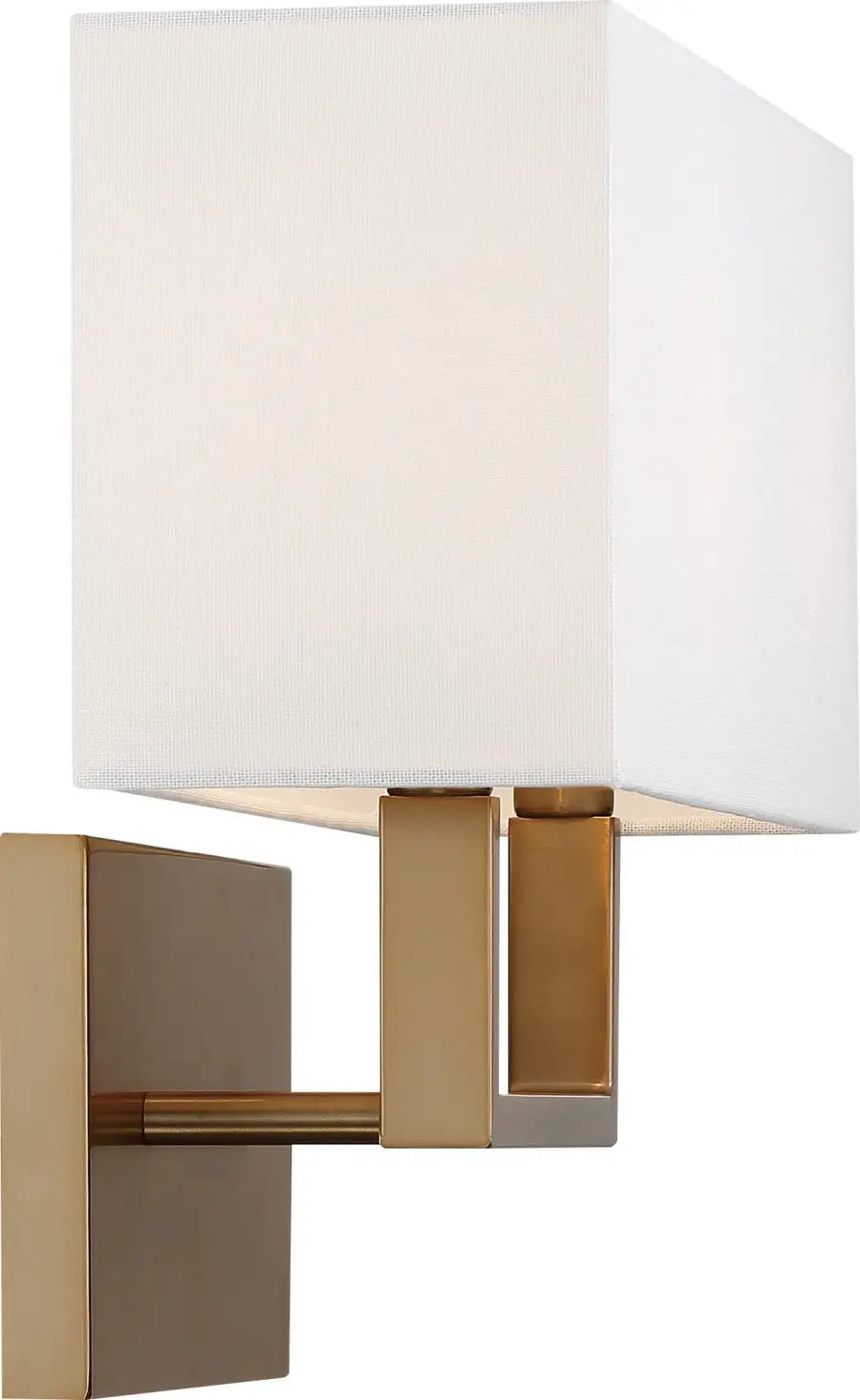 Tribeca 2-Light Vanity Sconce in Burnished Brass - Image 4