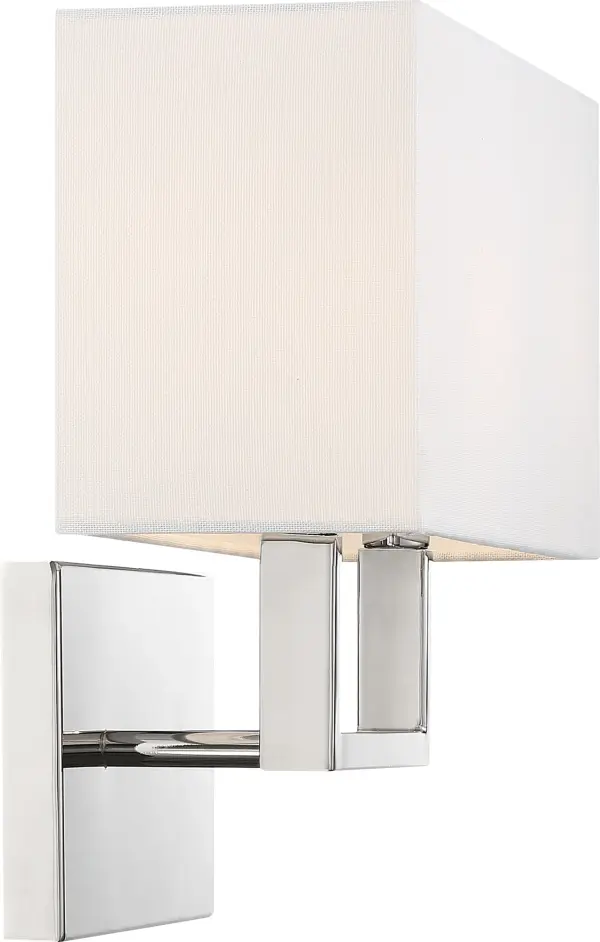 Tribeca 2-Light Vanity Sconce in Polished Nickel - Image 4