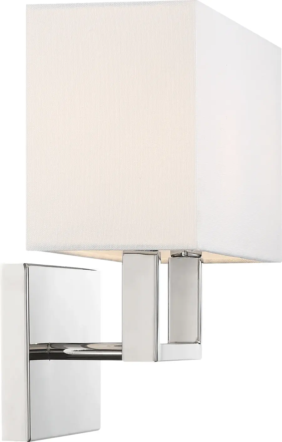 Tribeca 2-Light Vanity Sconce in Polished Nickel - Image 4