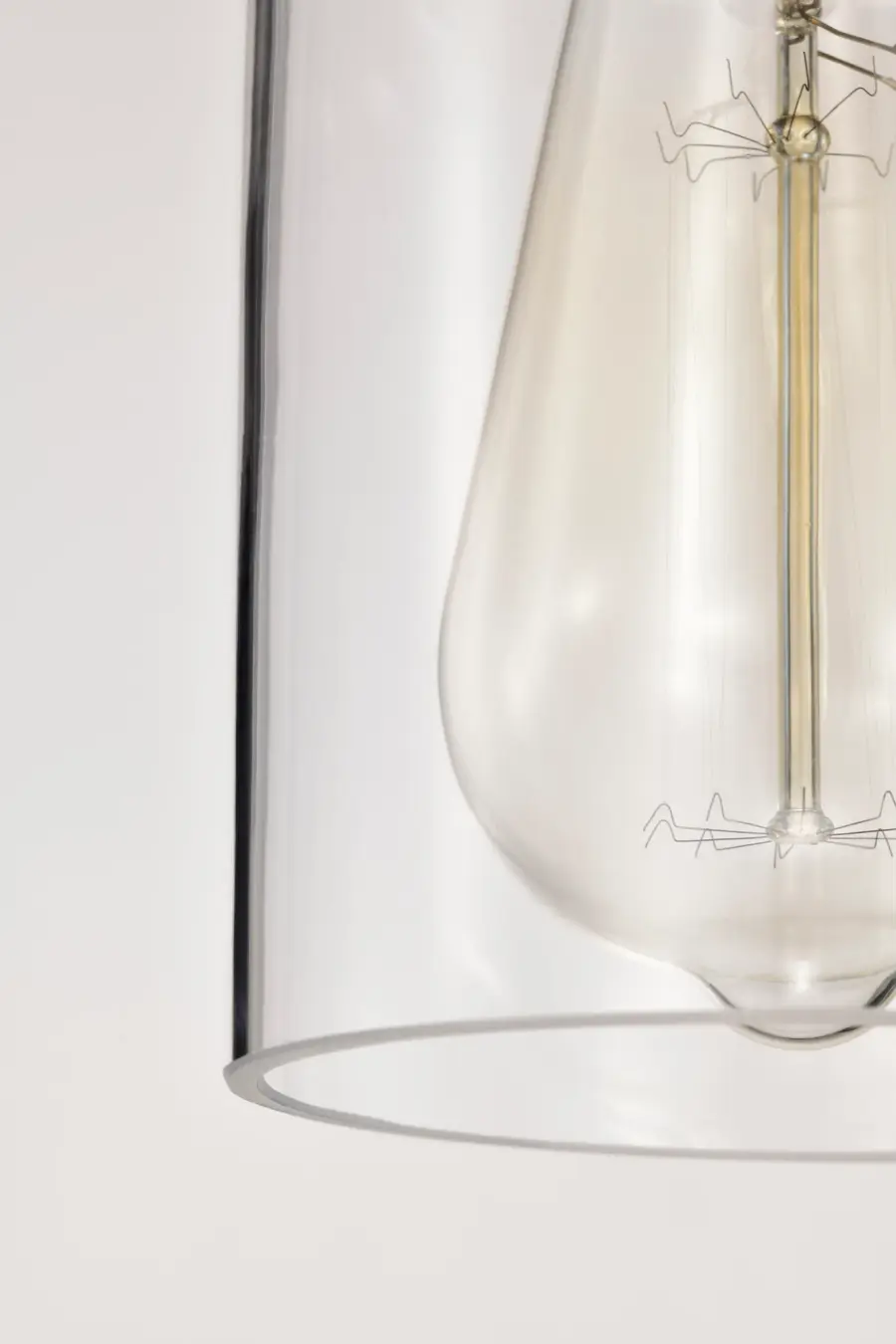 Antebellum Mini Pendant - Brushed Nickel with Clear Glass - Image 12
