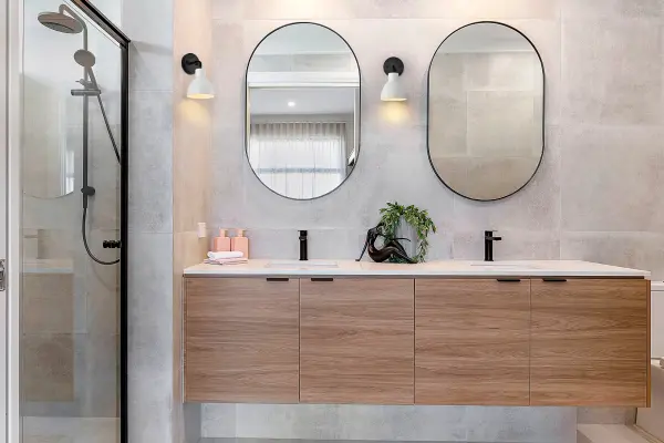 Sloan 1-Light Vanity Sconce in Matte Black with White Shade - Image 18