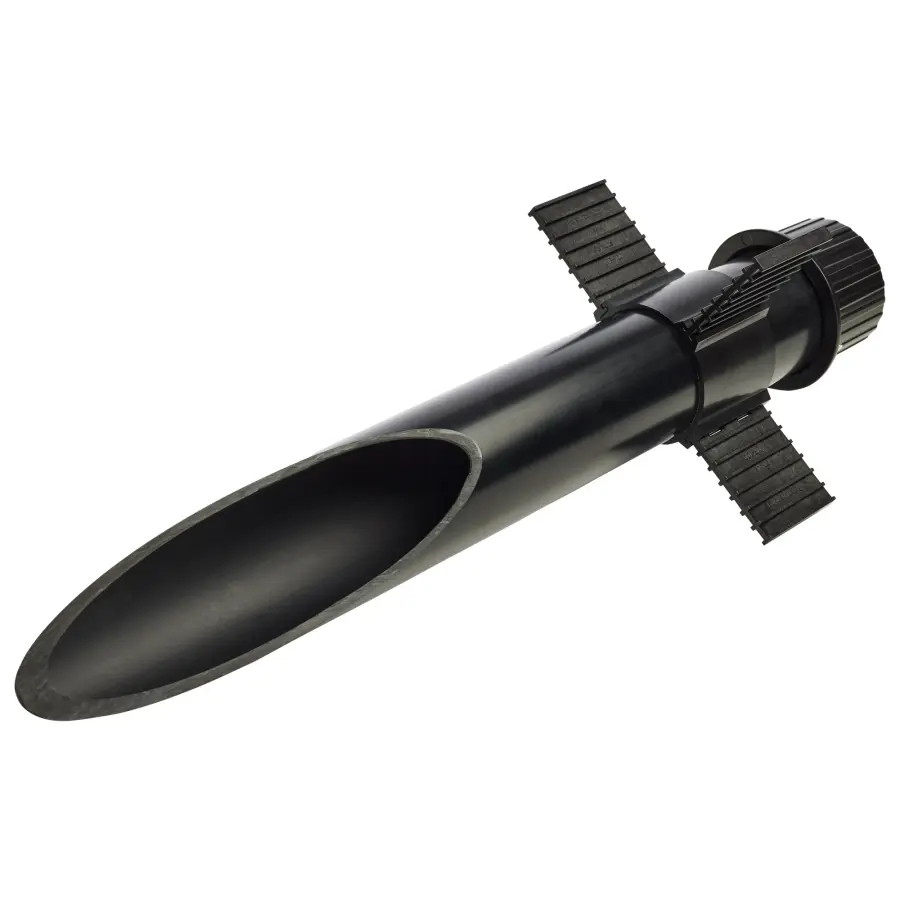 2" Diameter Mounting Post - Matte Black - Image 4