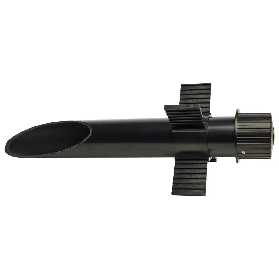 3" Diameter Mounting Post - Matte Black - Image 2