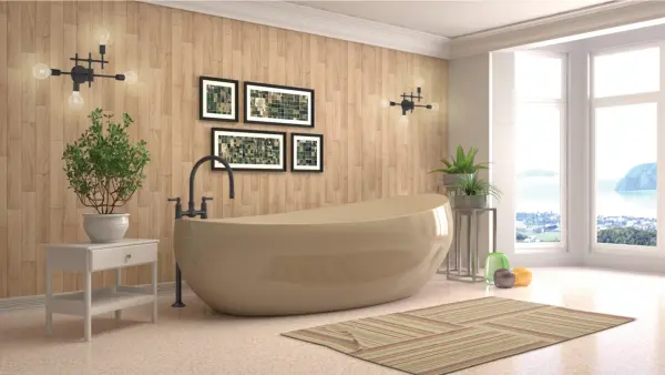 Modern Four-Light Vanity with Bold Black Finish - Image 9