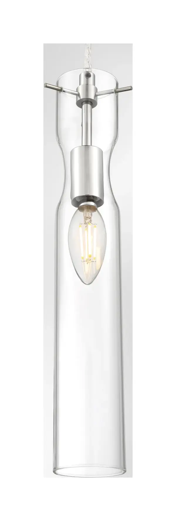 Spyglass Mini Pendant - Polished Nickel with Clear Glass - Image 3