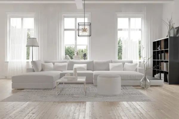 Elegant Contemporary Chandelier with Vintage Brass and Glass Rod Design - Image 5