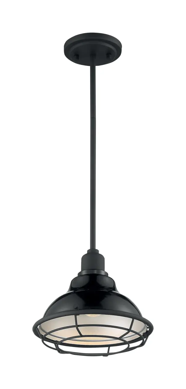 Newbridge Small Pendant Light with Cage - Image 2