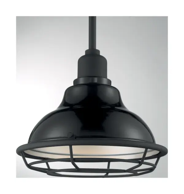 Newbridge Small Pendant Light with Cage - Image 3