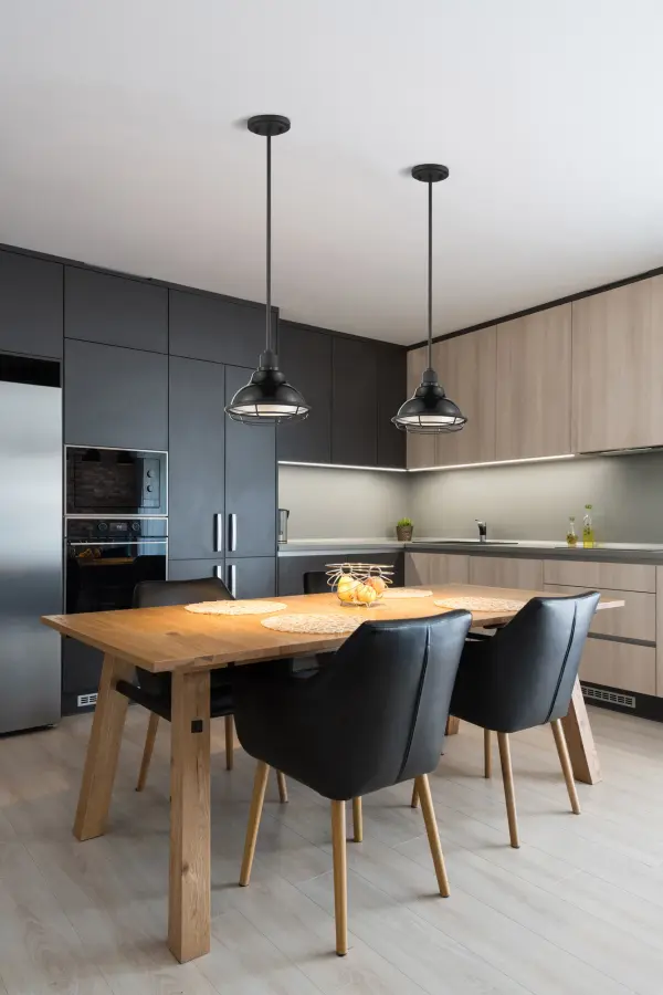 Newbridge Small Pendant Light with Cage - Image 9