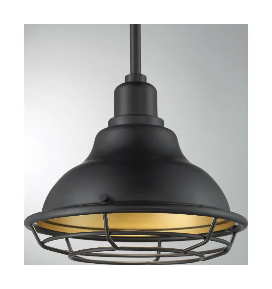 Newbridge Small Pendant Light with Cage - Image 3