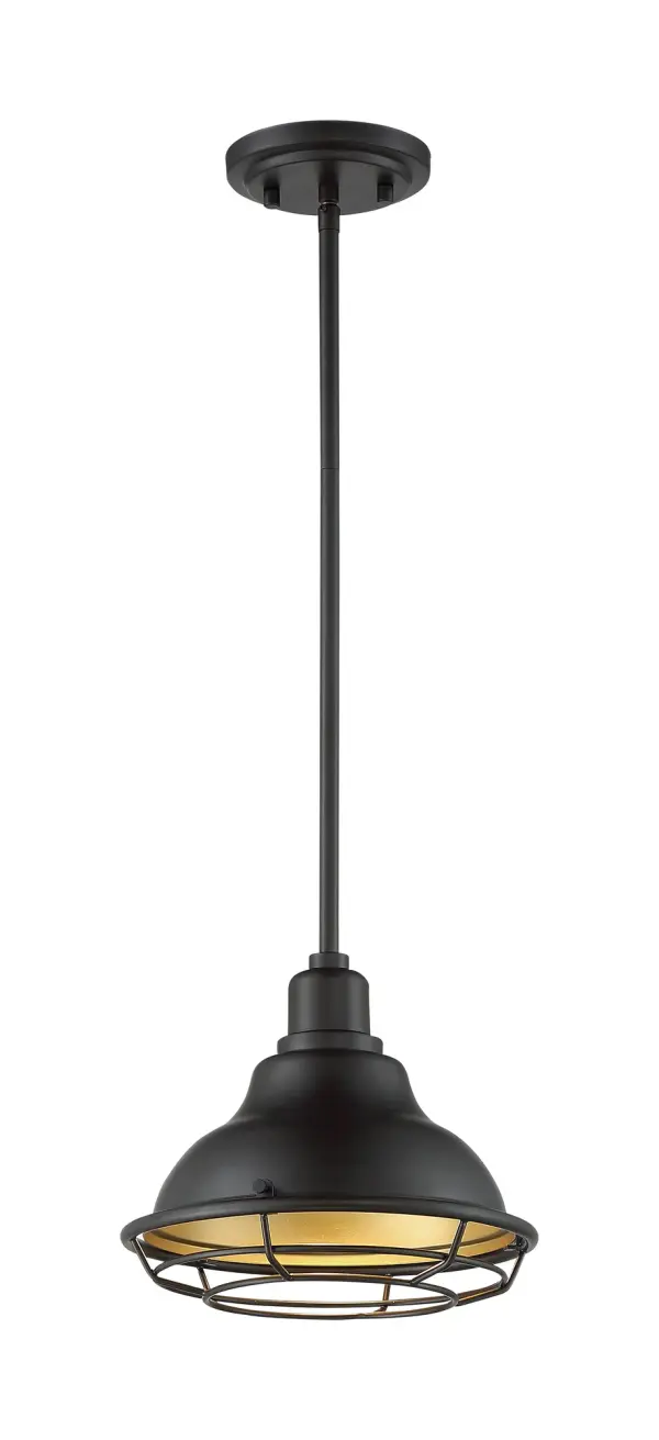 Newbridge Small Pendant Light with Cage - Image 5