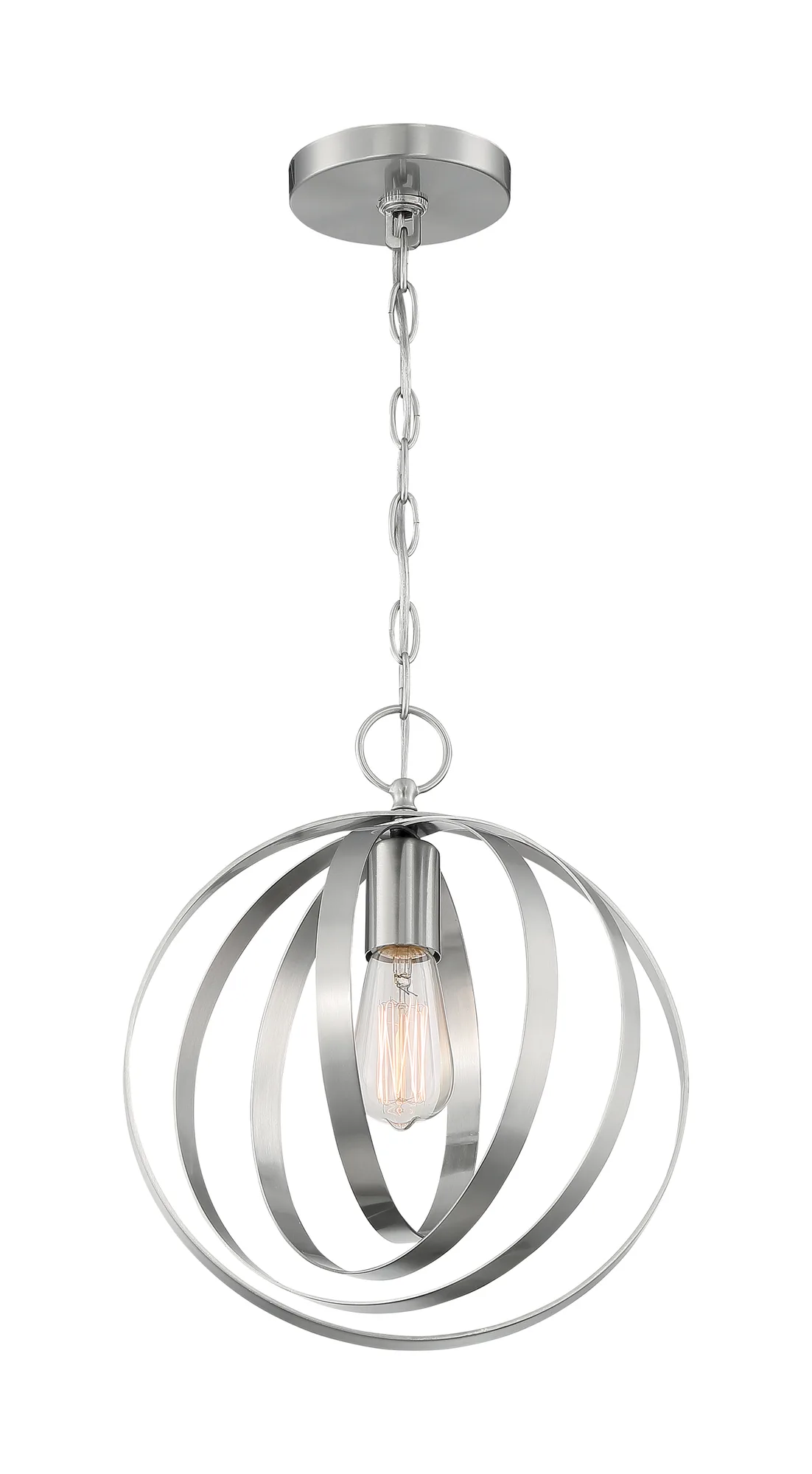 Pendleton Brushed Nickel Pendant Light