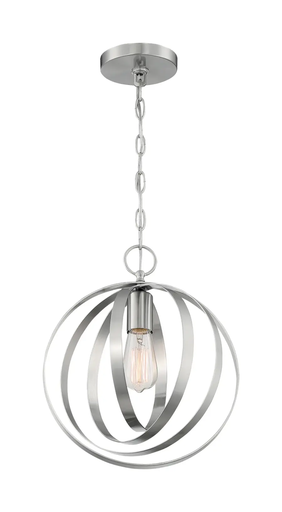 Pendleton Brushed Nickel Pendant Light - Image 2
