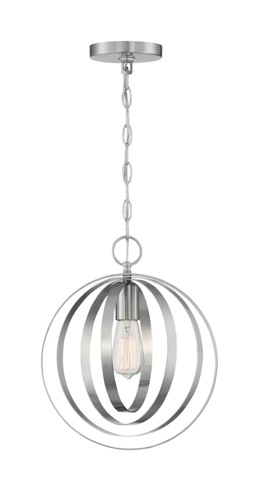 Pendleton Brushed Nickel Pendant Light - Image 3
