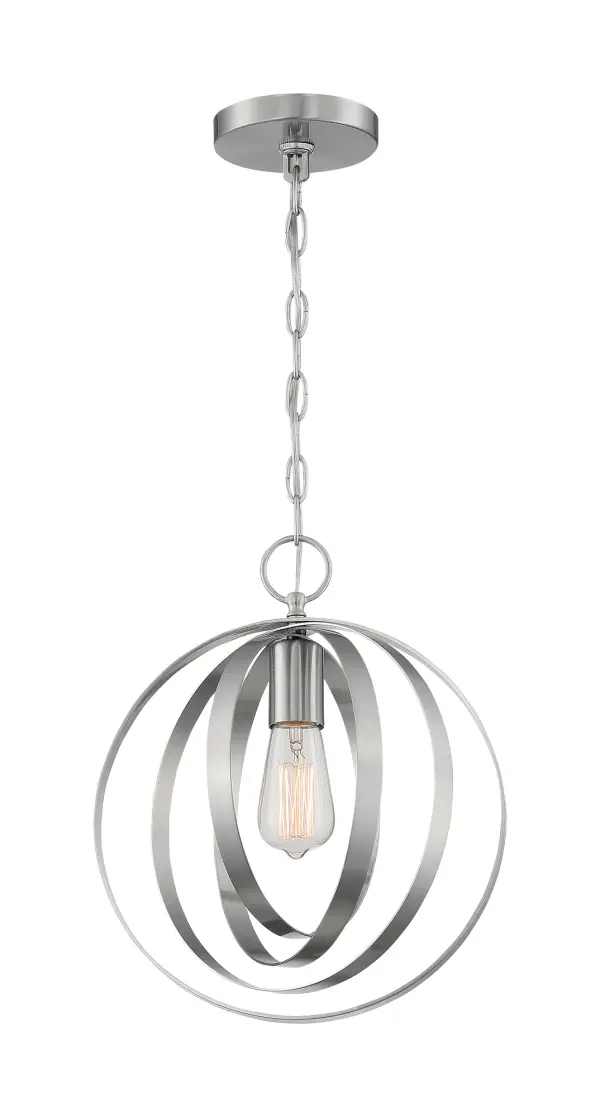 Pendleton Brushed Nickel Pendant Light - Image 4