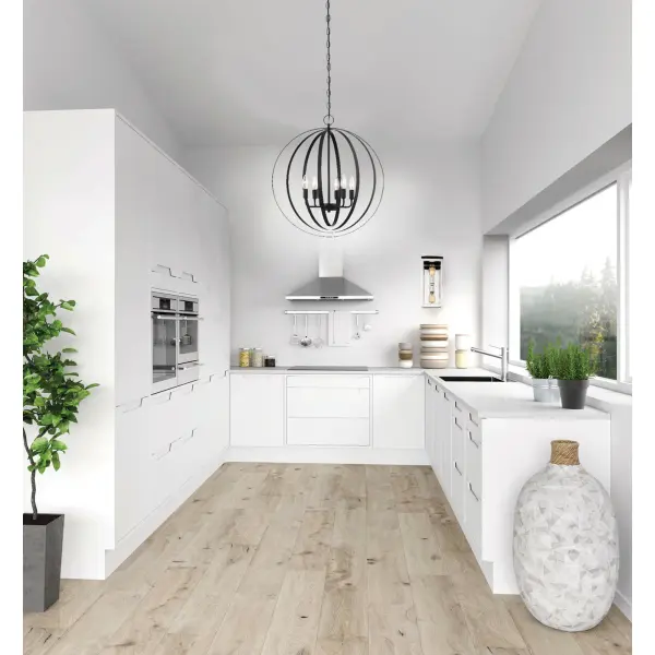 Pendleton 6-Light Orb Pendant in Matte Black - Image 5