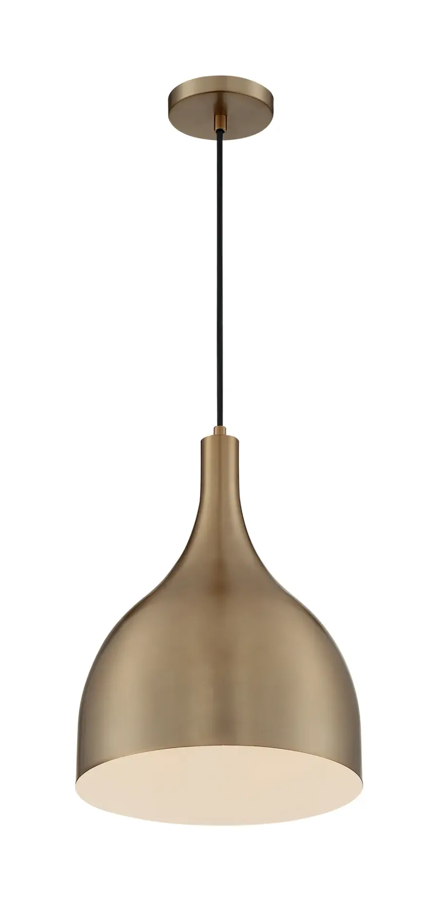 Bellcap Large Pendant - Burnished Brass - Image 2
