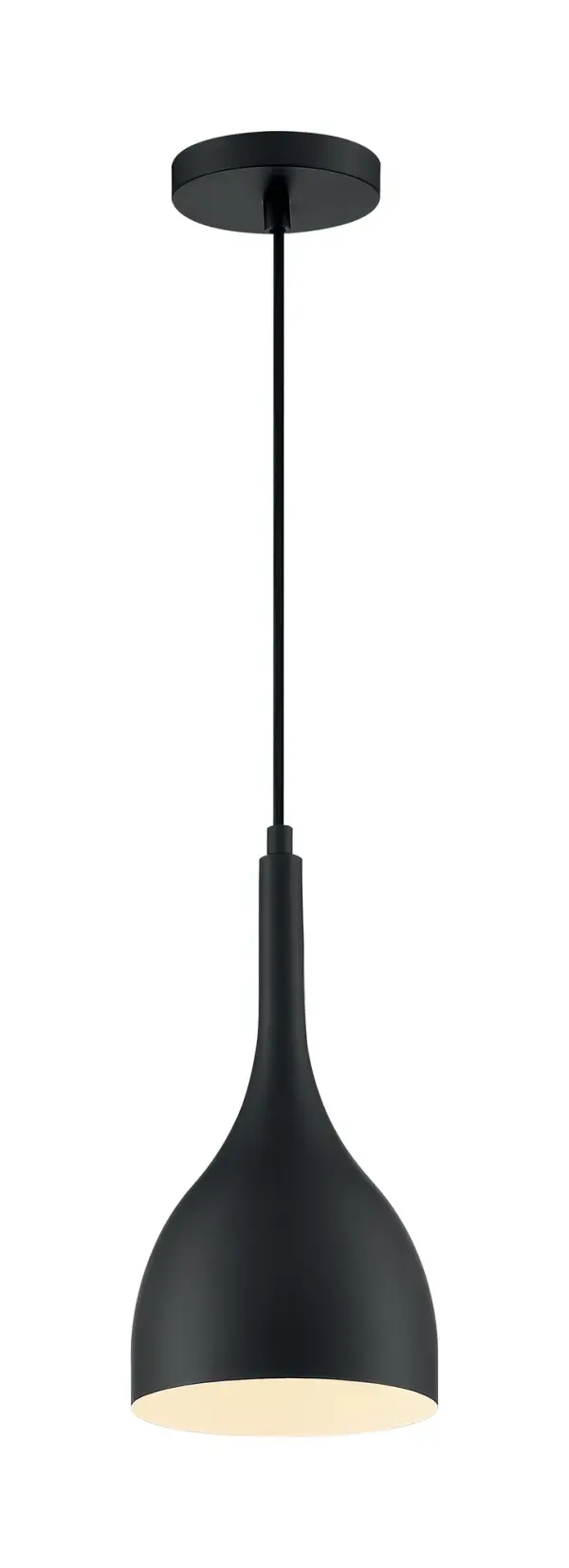 Bellcap Small Pendant Light in Matte Black - Image 4