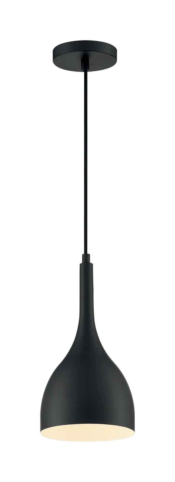 Bellcap Small Pendant Light in Matte Black - Image 4