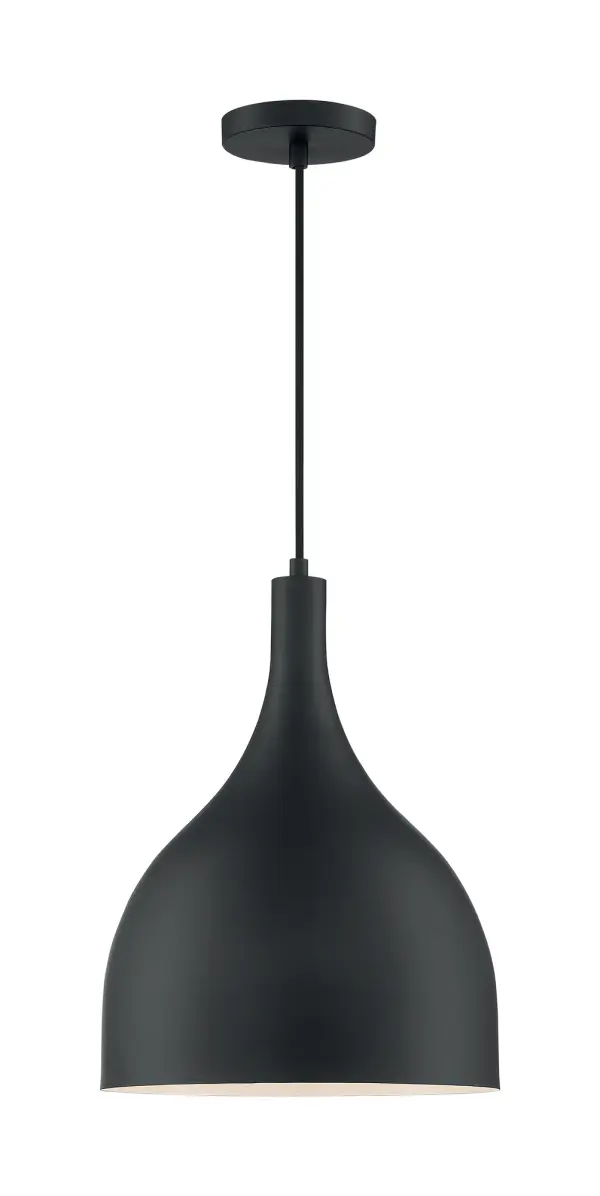 Bellcap Large Pendant - Matte Black - Image 4