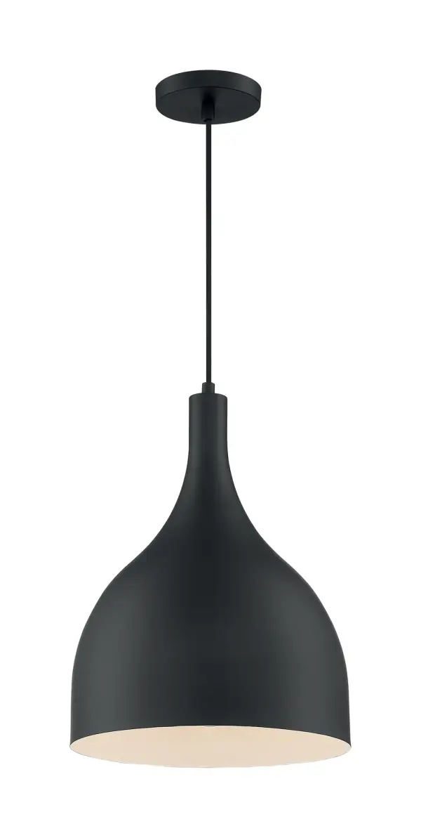 Bellcap Large Pendant - Matte Black - Image 5