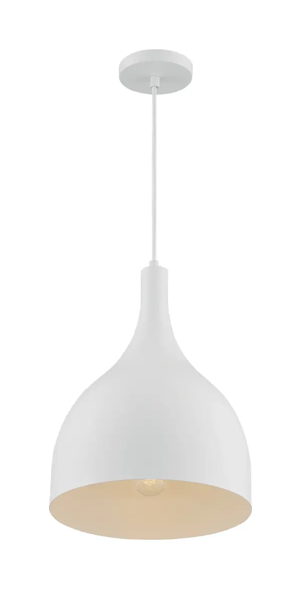 Bellcap Large Pendant - Matte White - Image 2