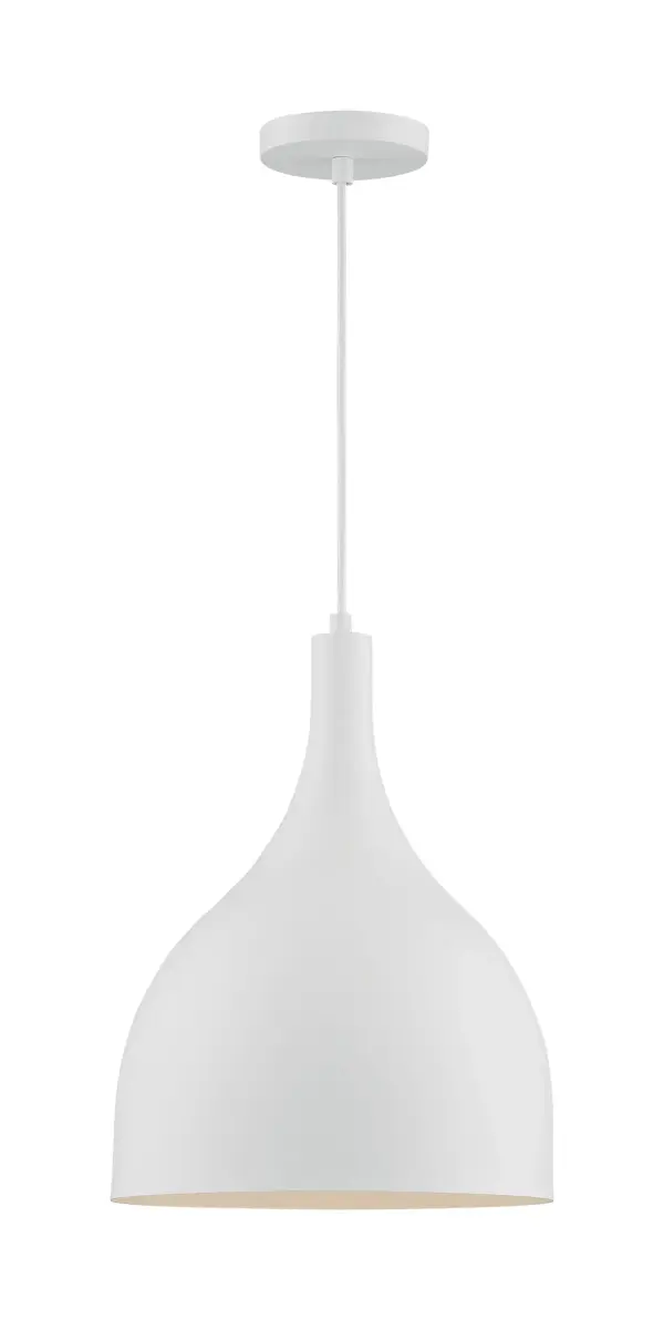 Bellcap Large Pendant - Matte White - Image 4