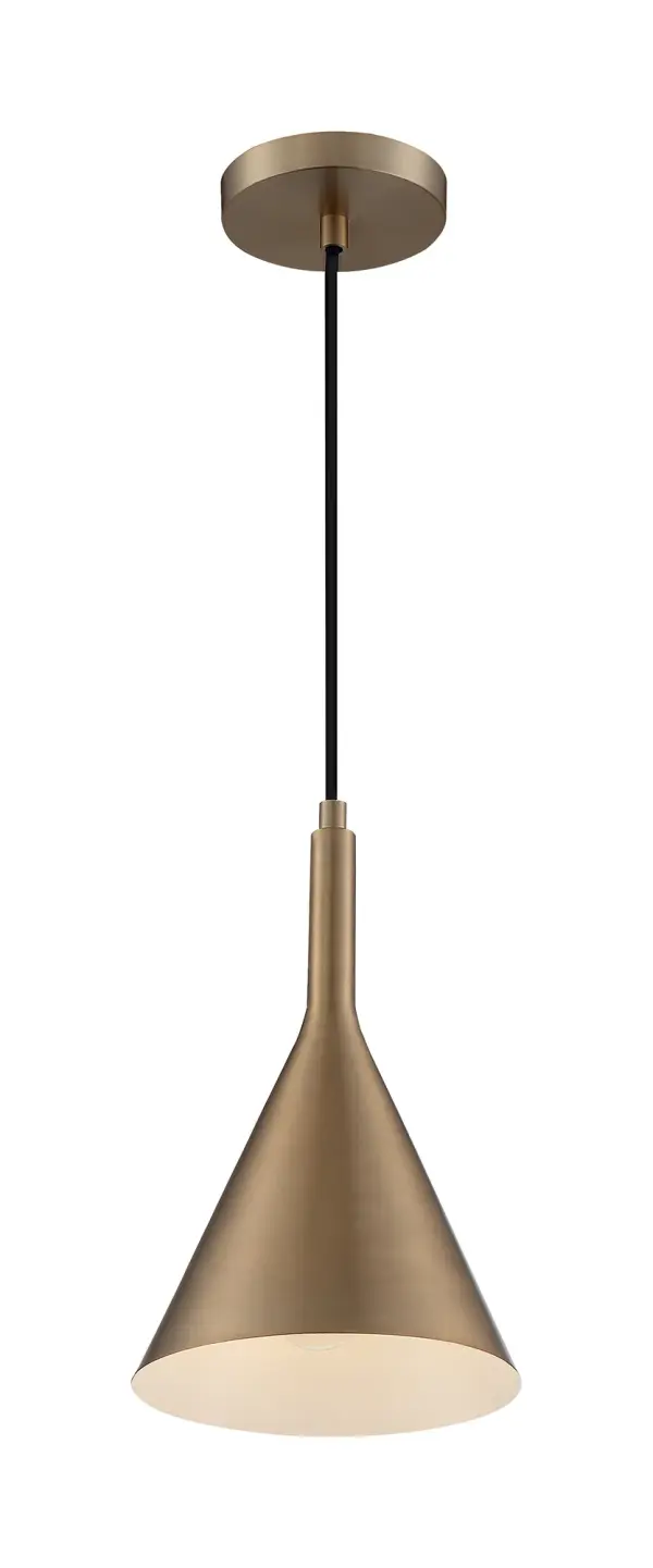Lightcap Small Pendant in Burnished Brass - Image 2