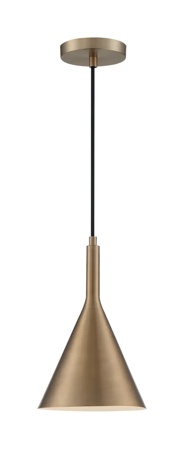 Lightcap Small Pendant in Burnished Brass - Image 4