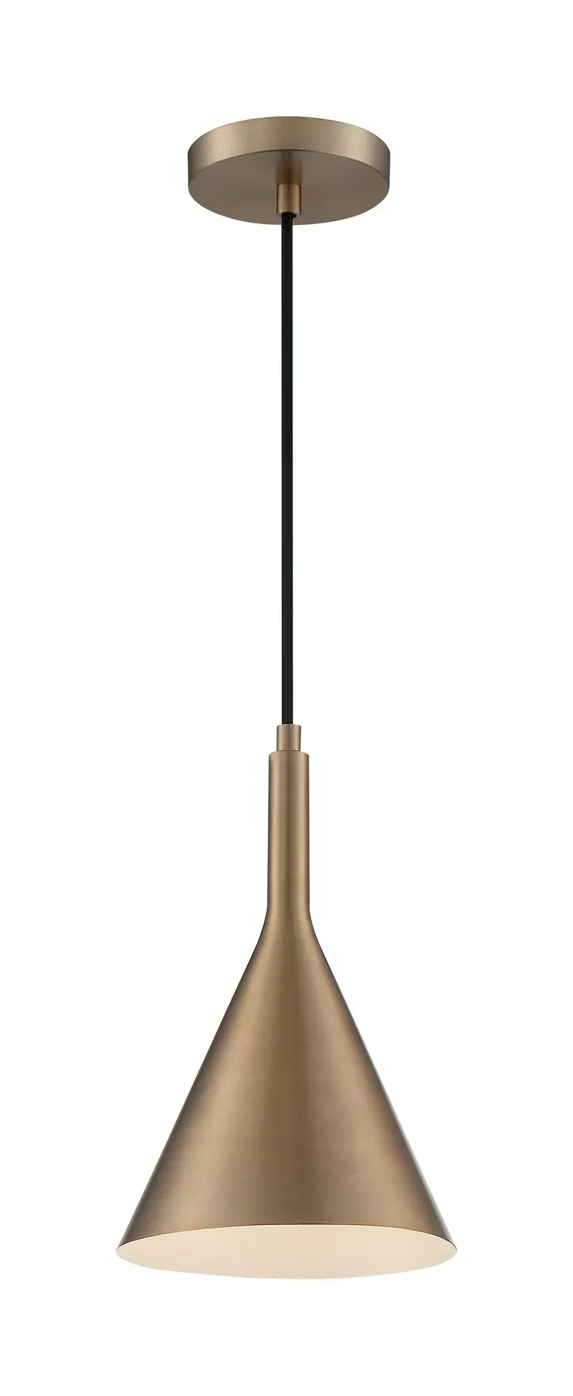 Lightcap Small Pendant in Burnished Brass - Image 5