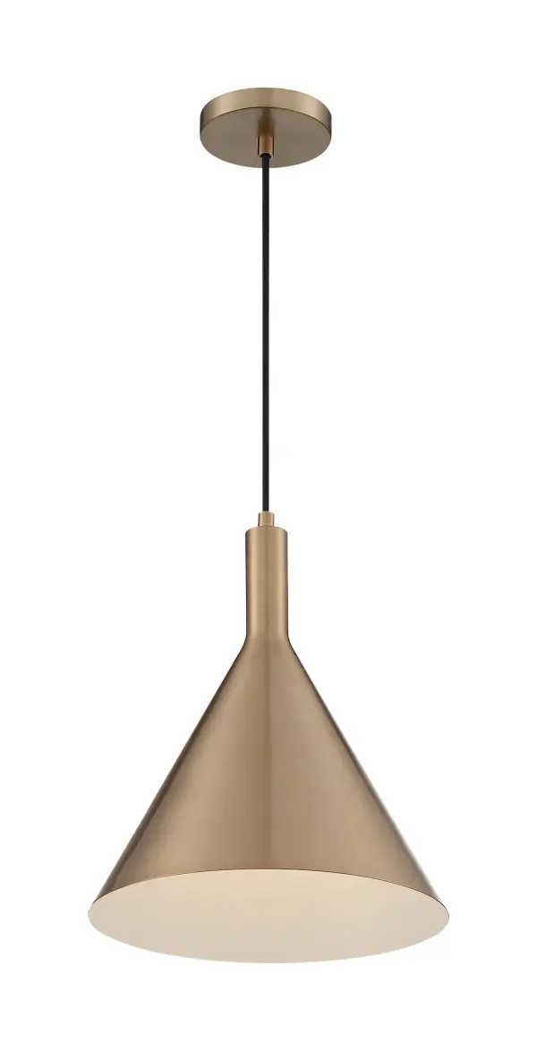 Lightcap Large Pendant - Burnished Brass - Image 2