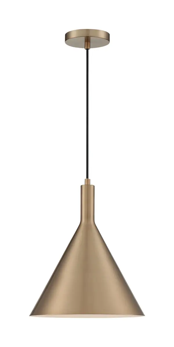 Lightcap Large Pendant - Burnished Brass - Image 3
