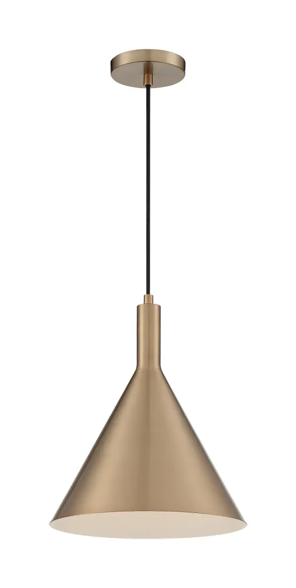 Lightcap Large Pendant - Burnished Brass - Image 4