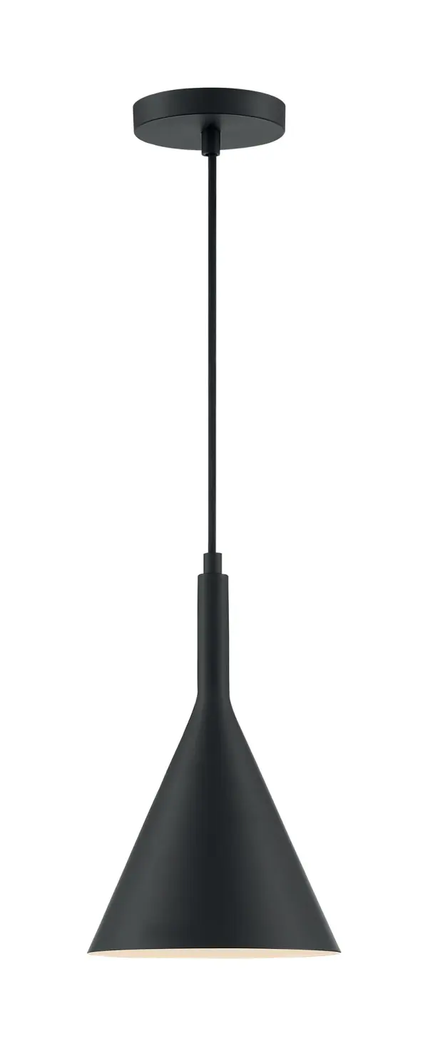 Lightcap Small Pendant - Matte Black - Image 3