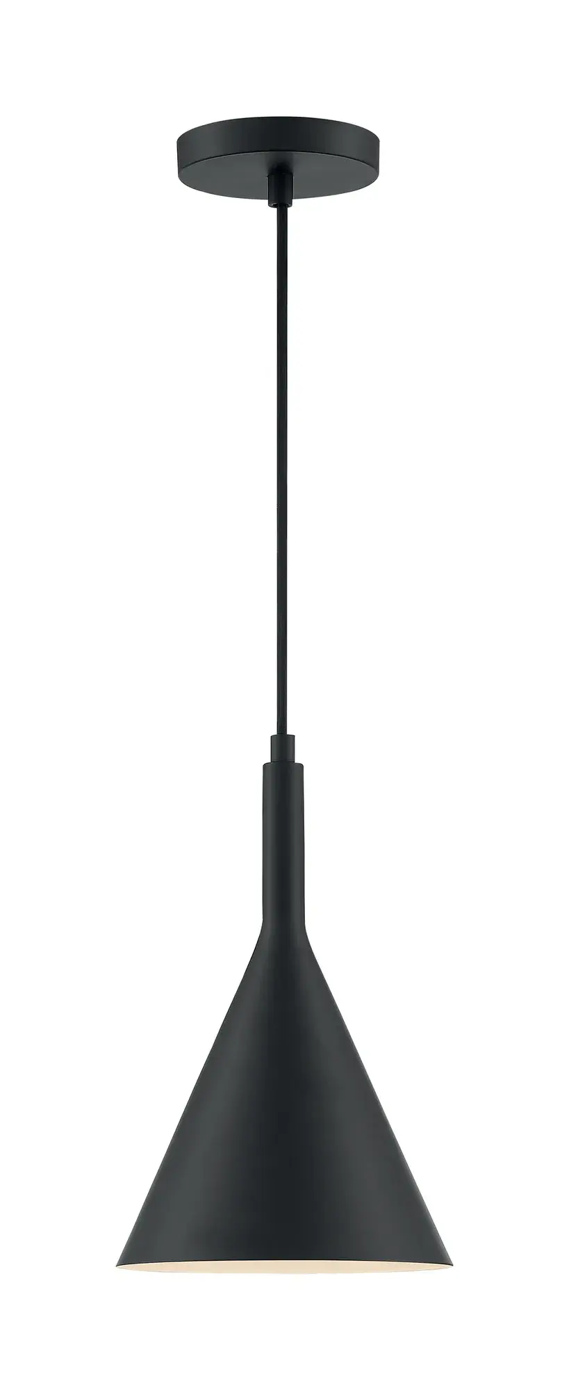 Lightcap Small Pendant - Matte Black - Image 3