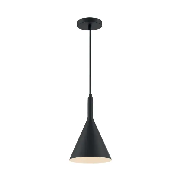 Lightcap Small Pendant - Matte Black - Image 4