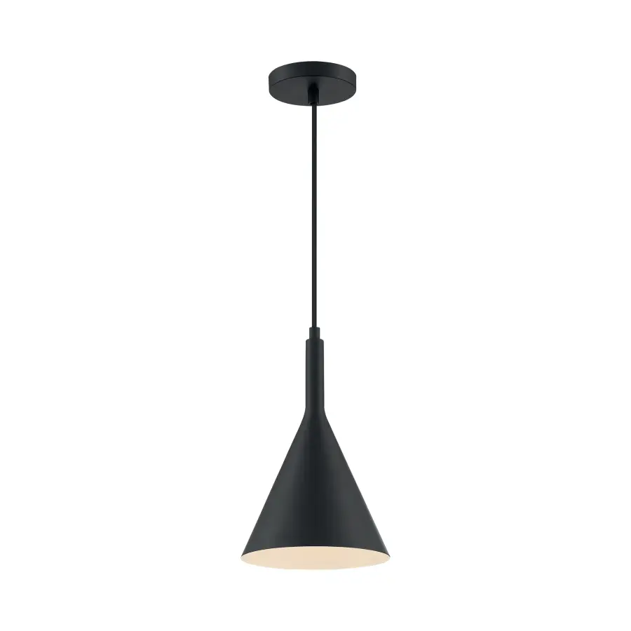 Lightcap Small Pendant - Matte Black - Image 4