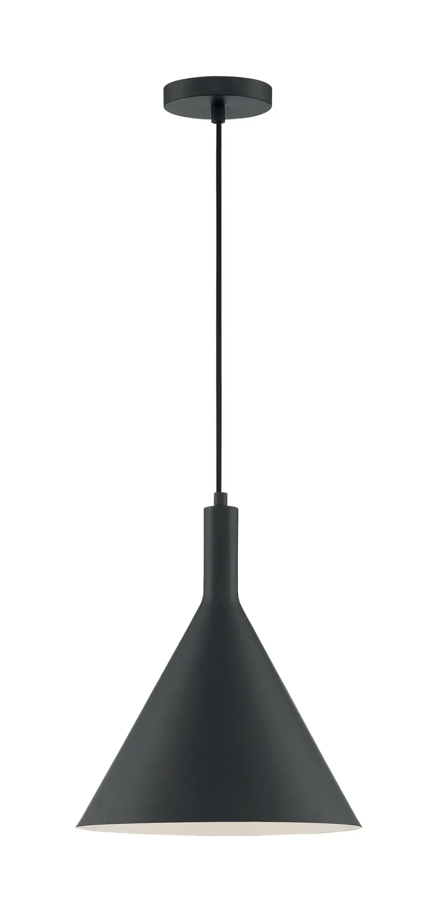 Lightcap Large Pendant - Matte Black - Image 4
