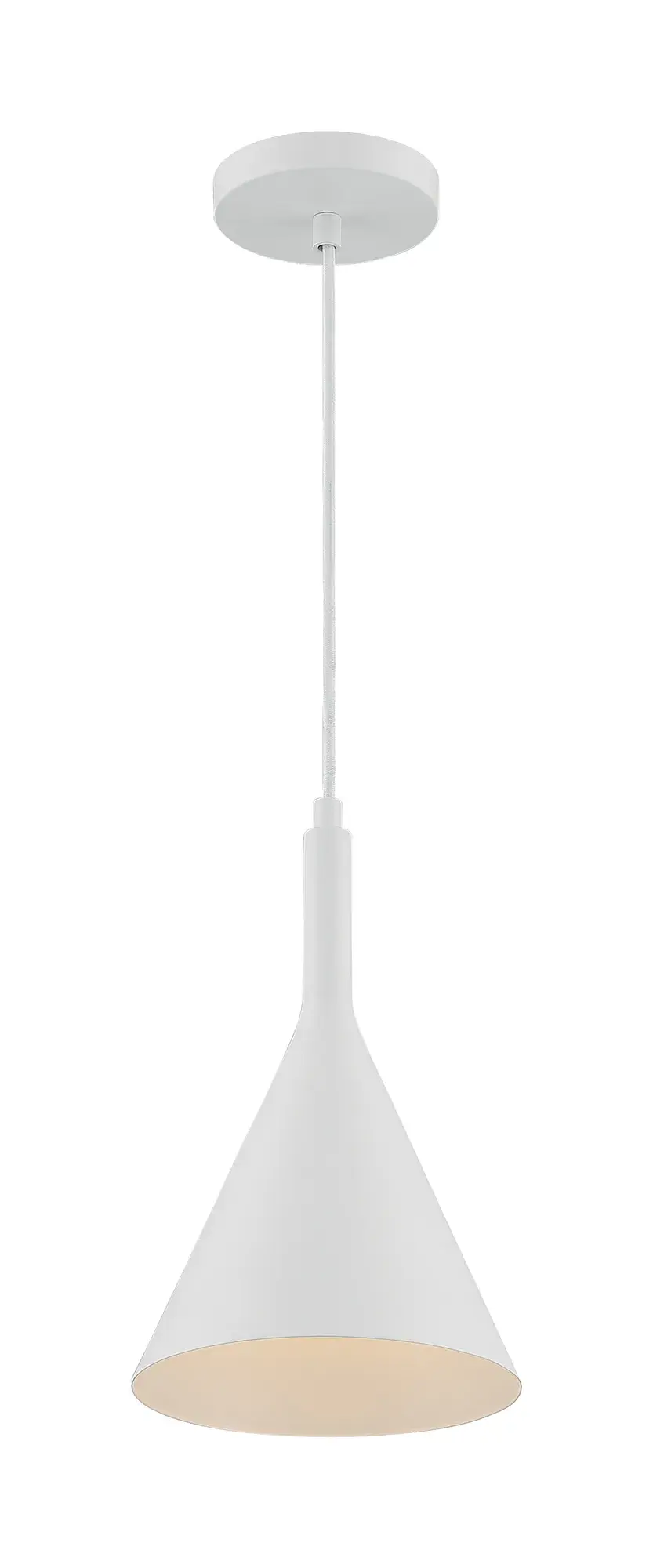 Lightcap Small Pendant - Matte White - Image 1