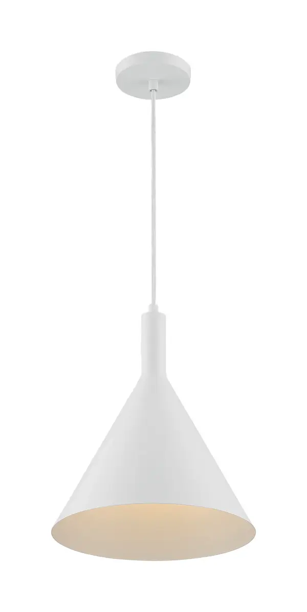 Lightcap Large Pendant - Matte White - Image 1