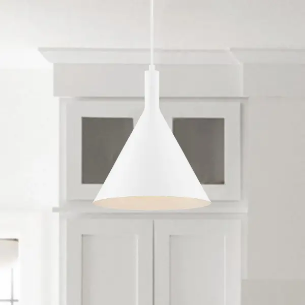 Lightcap Large Pendant - Matte White - Image 8