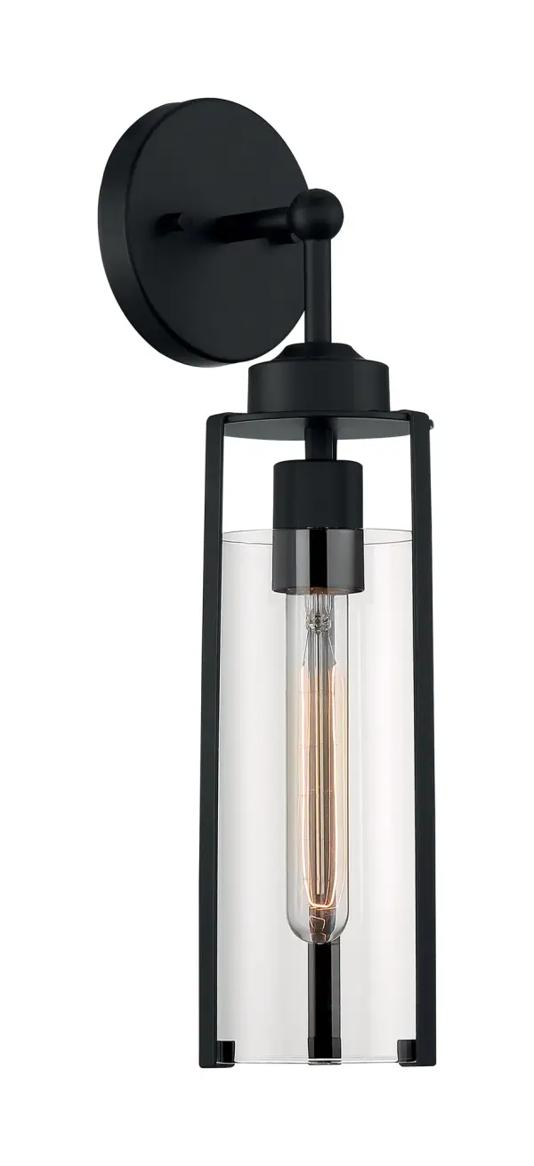 Sleek Minimalist Wall Sconce Perfect for Modern Bathrooms - Image 1