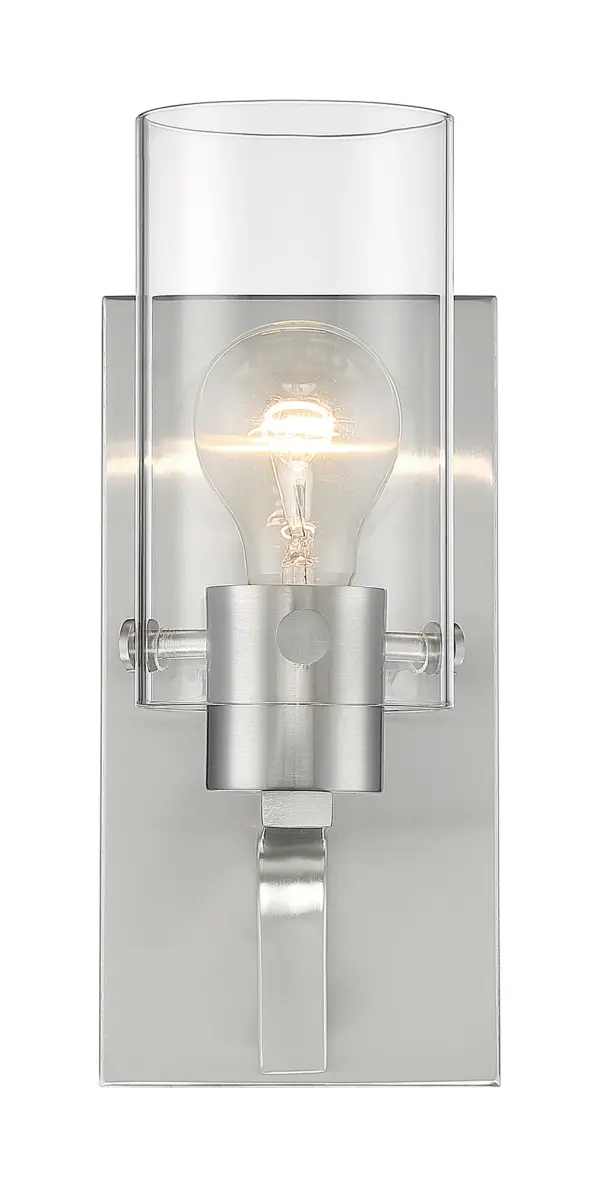Sommerset 1-Light Vanity Fixture in Brushed Nickel - Image 3