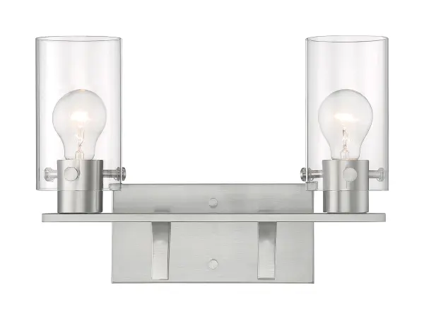 Sommerset 2-Light Vanity Fixture in Brushed Nickel - Image 3